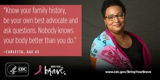 CDC Breast Cancer Awareness Month image