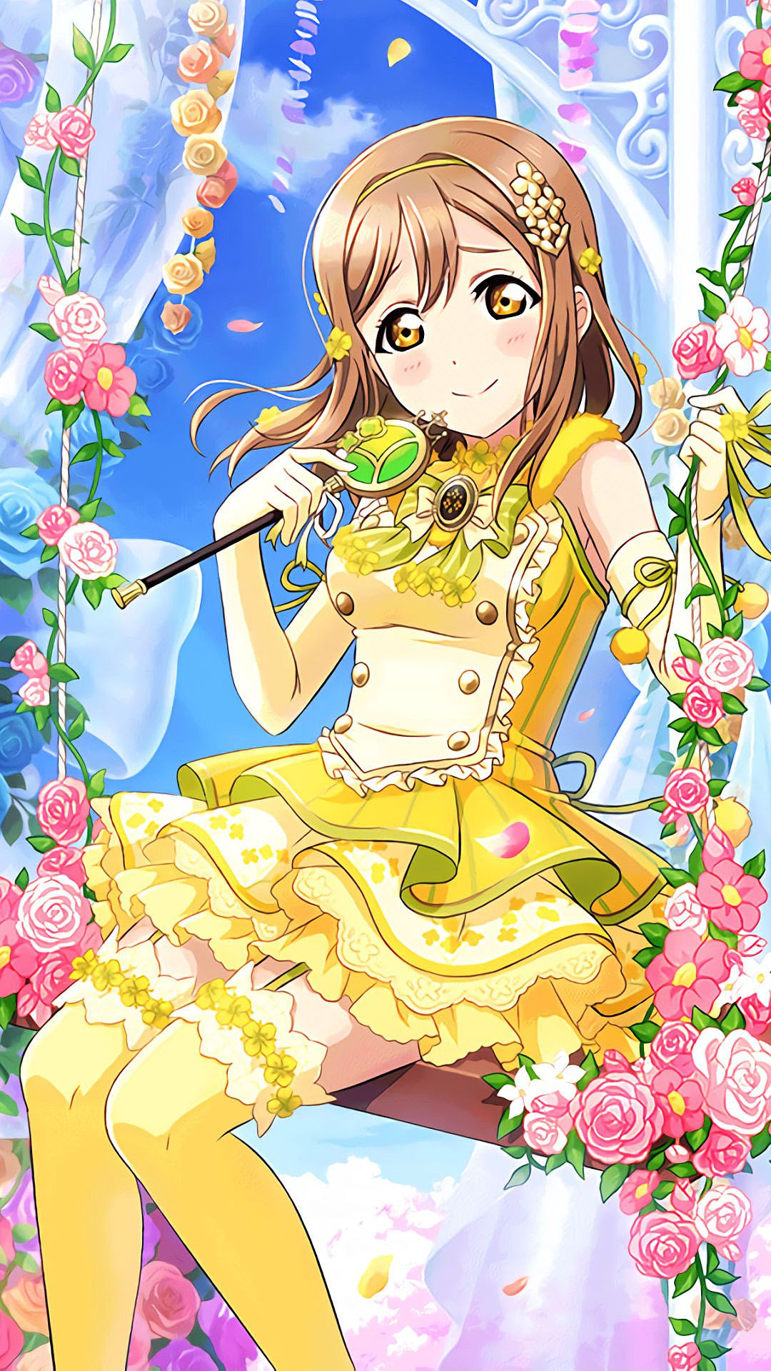 ディズニー画像ランド ロイヤリティフリーiphone 壁紙 花 イラスト