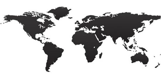 Japan Image 世界地図 フリー 日本中心