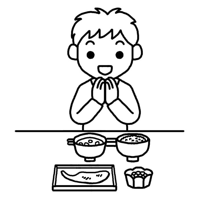 給食 イラスト 白黒 無料 ニスヌーピー 壁紙