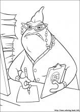 Select from 35870 printable coloring pages of cartoons, animals, nature, bible and many more. Monsters Inc Coloring Pages On Coloring Book Info