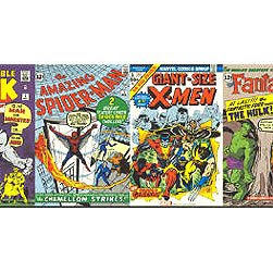 Amazon.com: Marvel Comic Books - Wallpaper Border with 15 Covers ...