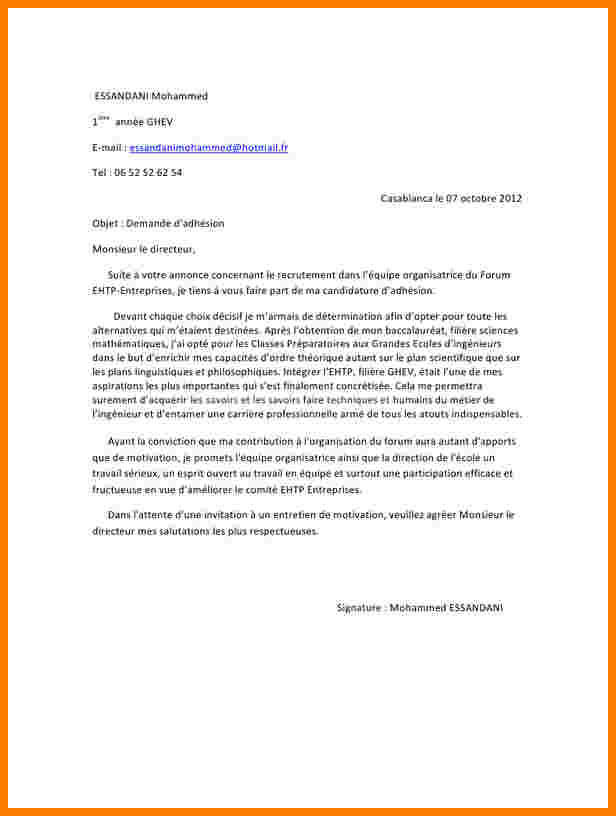 Lettre De Motivation Dut GÃ©nie Biologique Option Environnement