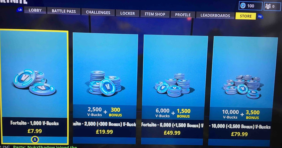 Fortnite V Bucks Shop | Fortnite Free No Download - 