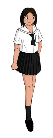 ファッショントレンド 75 桐生女子高校 セーラー服
