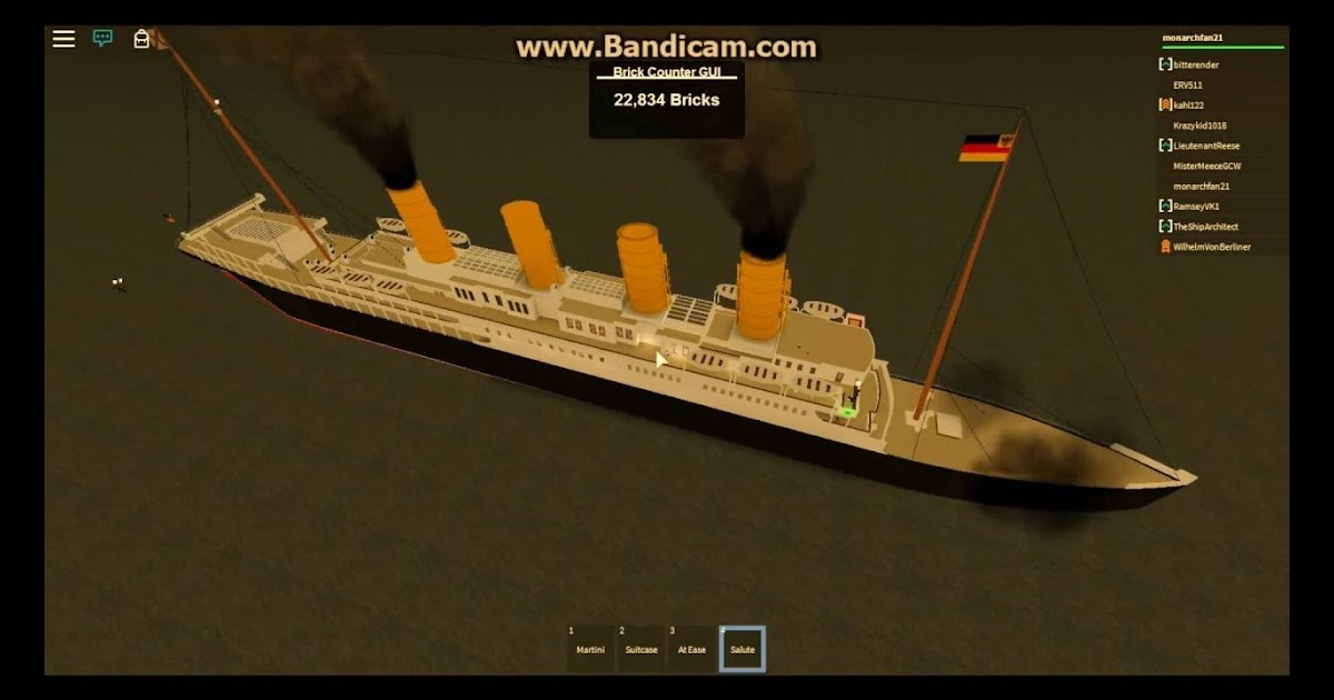 Roblox Titanic Mcframe Free Roblox Followers Generator 2019 - roblox tiny ships youtube