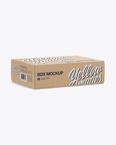 Download Download Psd Mockup 3/4 Box Carton Front View Half Side ...