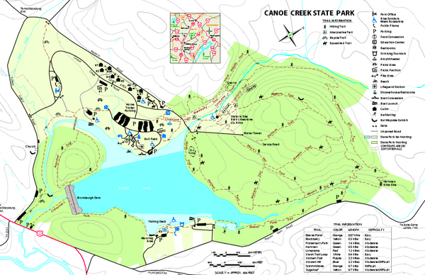 Check spelling or type a new query. Raccoon Creek State Park Map Maps Catalog Online
