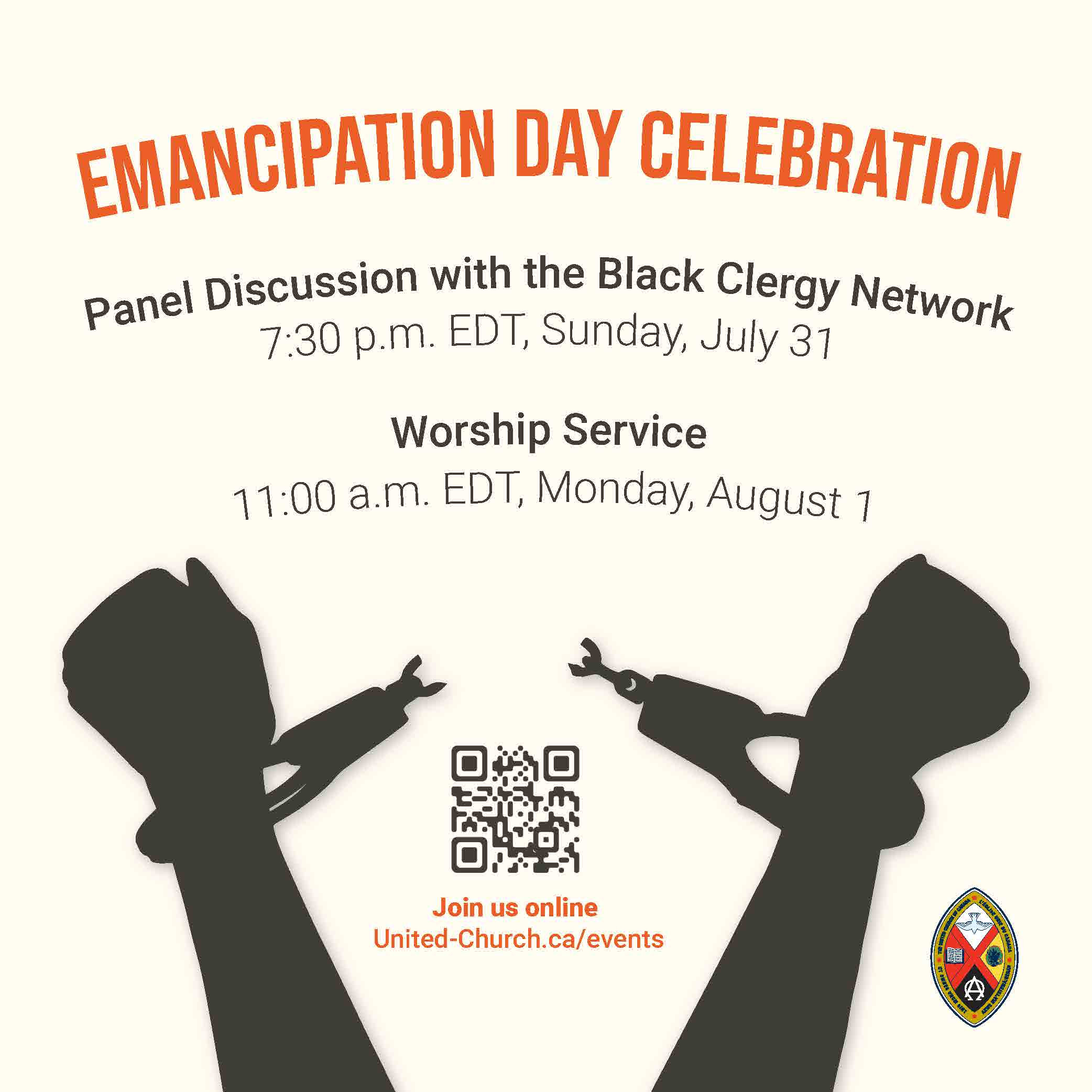 Emancipation Day Celebration Panel Discussion and Worship Service