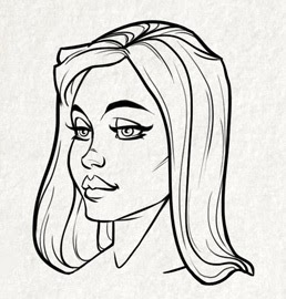 11 Debutant Dessin Visage Femme Profil Facile Hd Dessin Facile