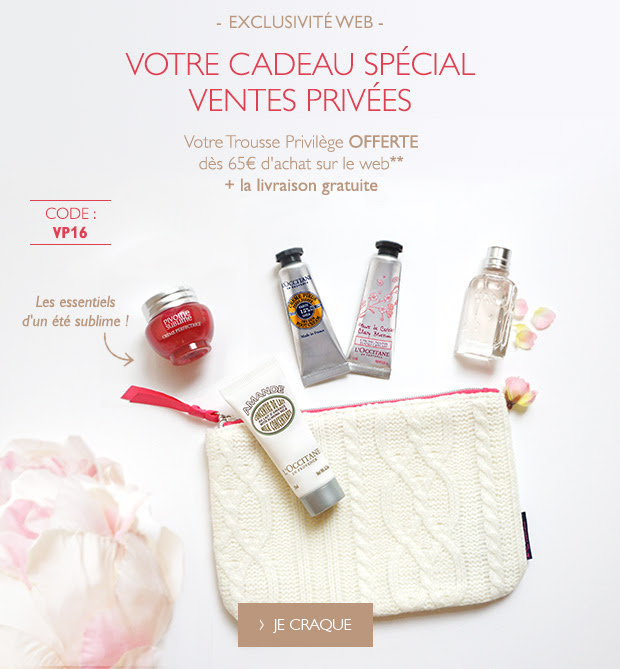 VOTRE OFFRE SPECIALE VENTE PRIVEES