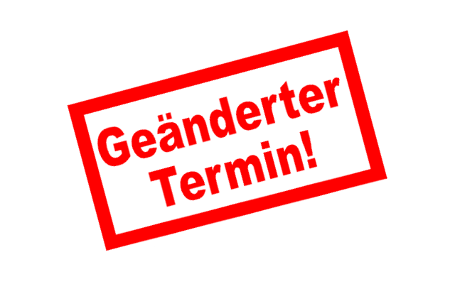Png itself does not support animation at all. Datei Stempel Geaenderter Termin Drehung Minus15 Png Ikvp