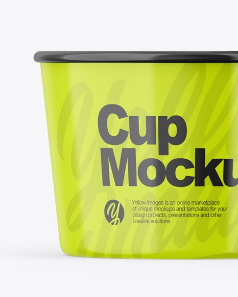 Download Download Glossy Bucket With Chicken Mockup Psd