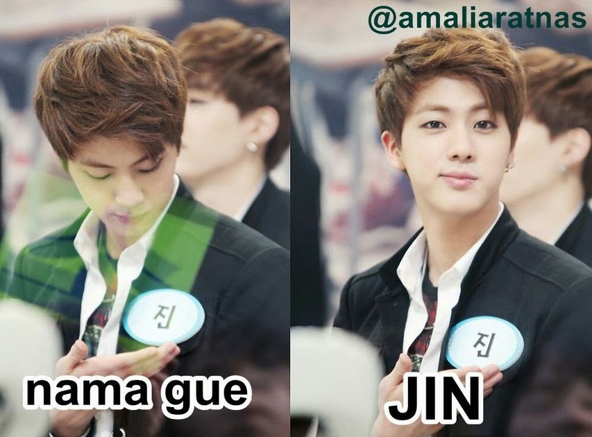 Gambar Meme Kpop Jin Perangmeme