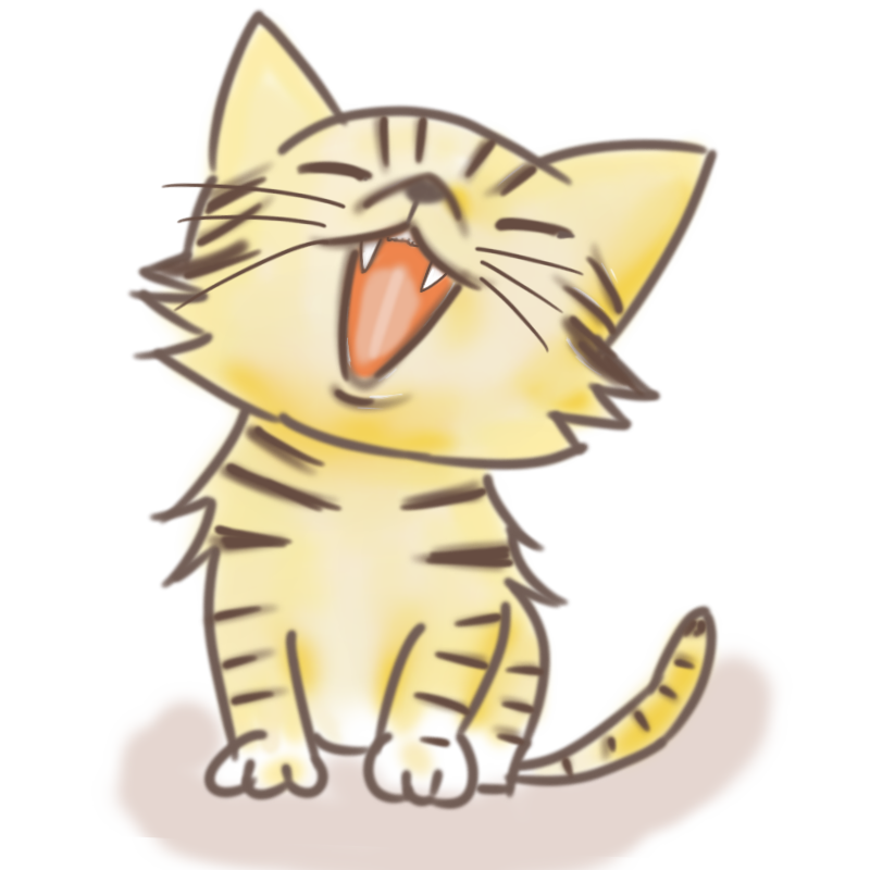 無料ダウンロード後ろ姿 トラ 猫 イラスト 美しい花の画像