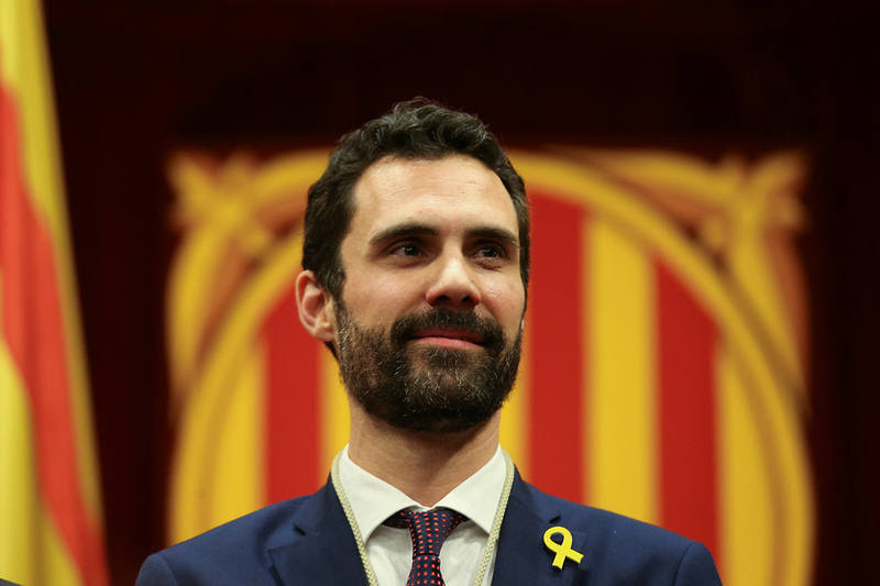 Roger Torrent, nuevo 'president' del Parlament de Catalunya