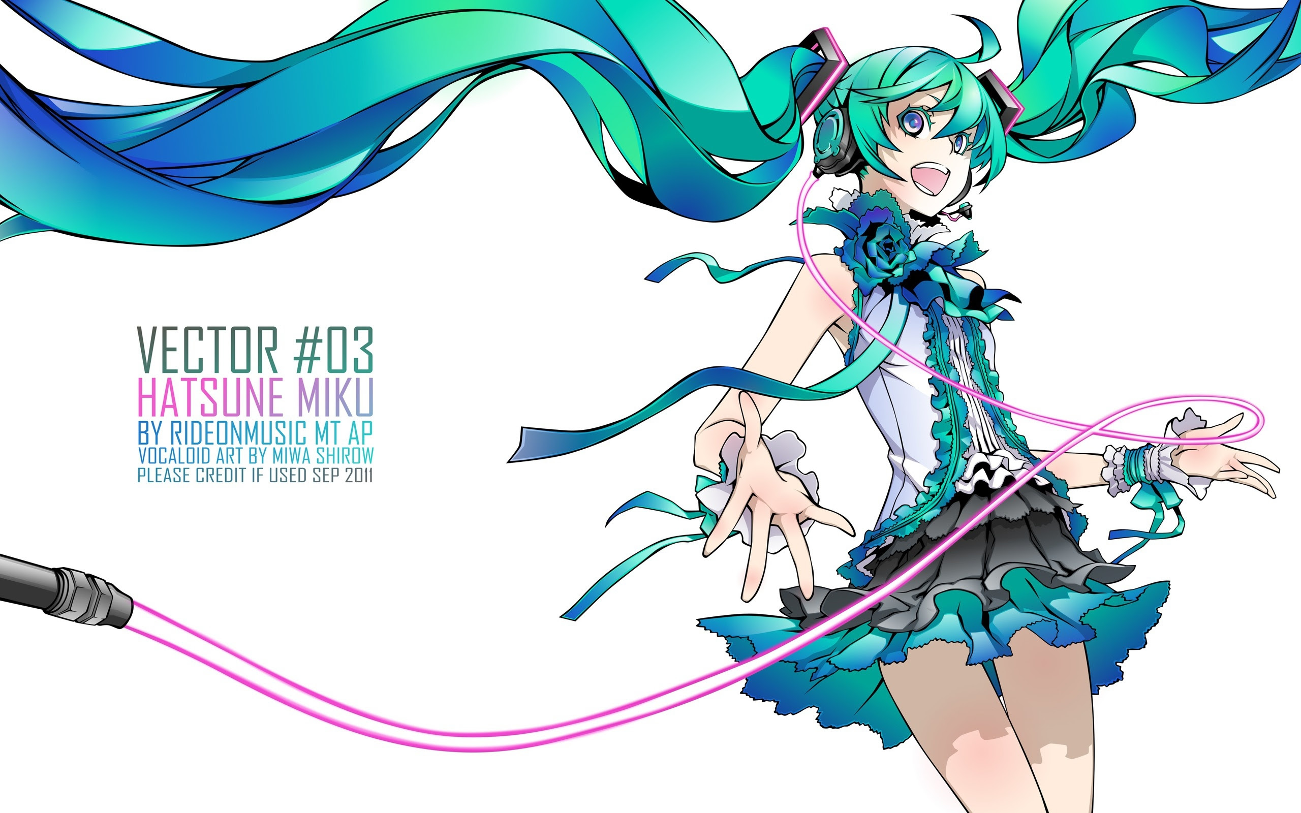 ベスト50 初音ミク 壁紙 かっこいい 最高の花の画像