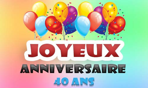 Carte Anniversaire Femme De 40 Ans Coleteremelly Blog