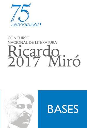 Concurso Nacional de
                                              Literatura Ricardo Miró
                                              2017