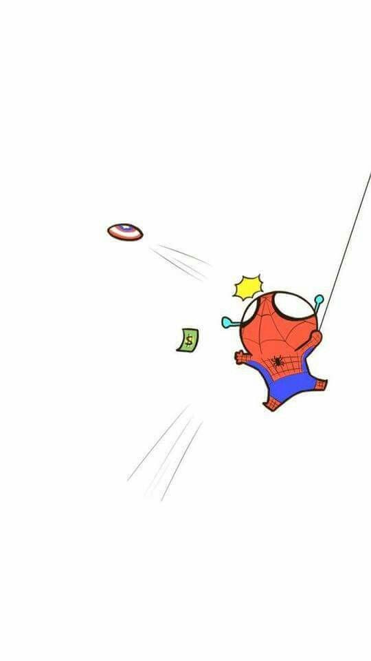綺麗なかわいい スパイダーマン イラスト 簡単 無料イラスト集