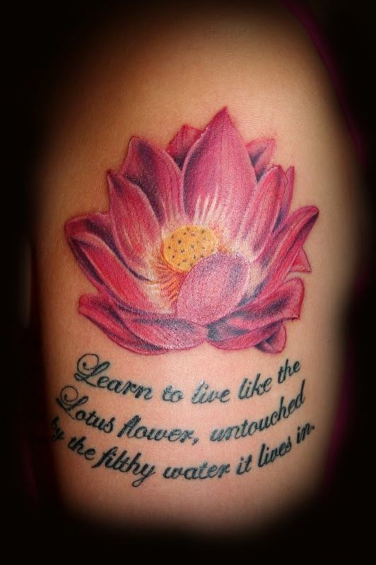 You can to use those 8 images of quotes as a desktop wallpapers. Lotus Flower Tattoo Quotes Quotestatt
