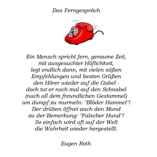 Geburtstag Gedicht Eugen Roth - Hasana Mashwanis