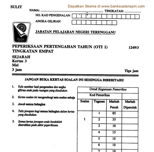 Contoh Jawapan Sejarah Kertas 3 Tingkatan 4 Bab 8 - Contoh 36