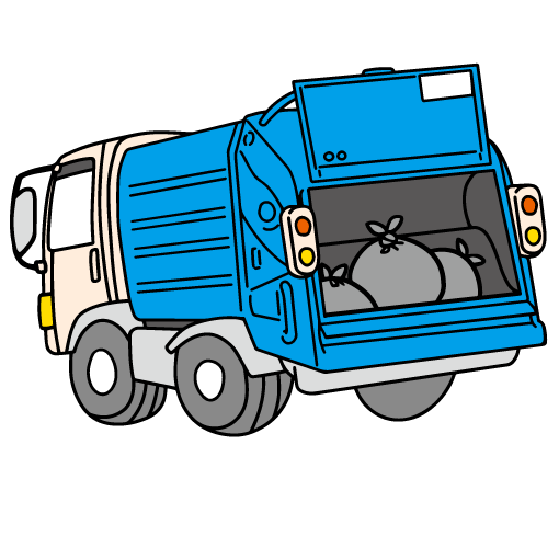 美しい花の画像 最高かつ最も包括的なイラスト ゴミ 収集 車