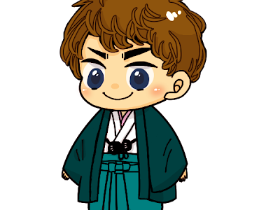 無料イラスト画像 イケメン お正月 イラスト 男