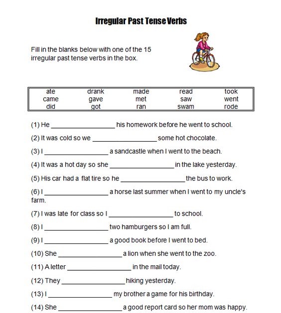 12 free printable english worksheet for grade 4