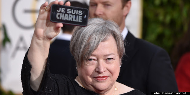 'Je Suis Charlie' Signs Reached The Red Carpet