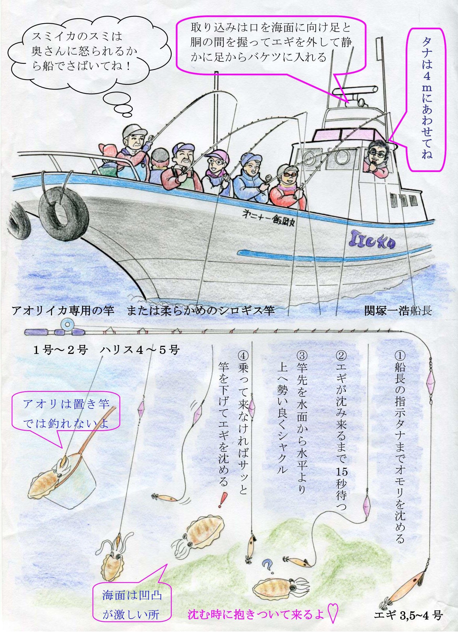 最高かつ最も包括的な船 アオリイカ 釣り 方 すべての魚の画像