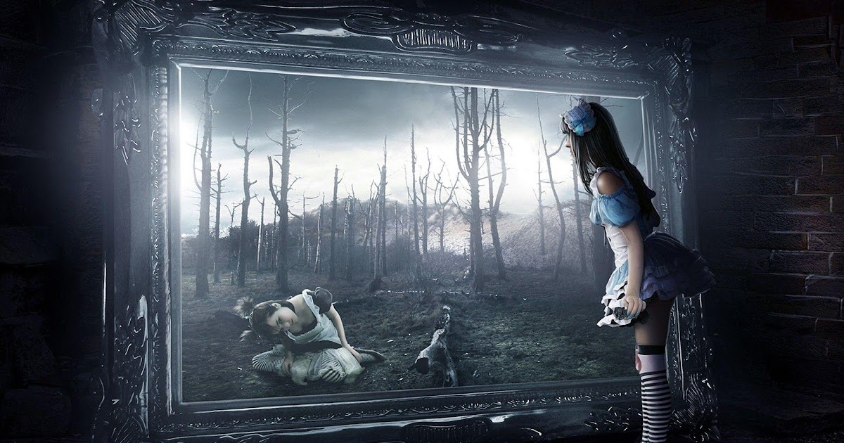 Creepy Alice In Wonderland Wallpaper - Singebloggg