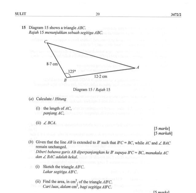 Bank Soalan Add Math - Persoalan q