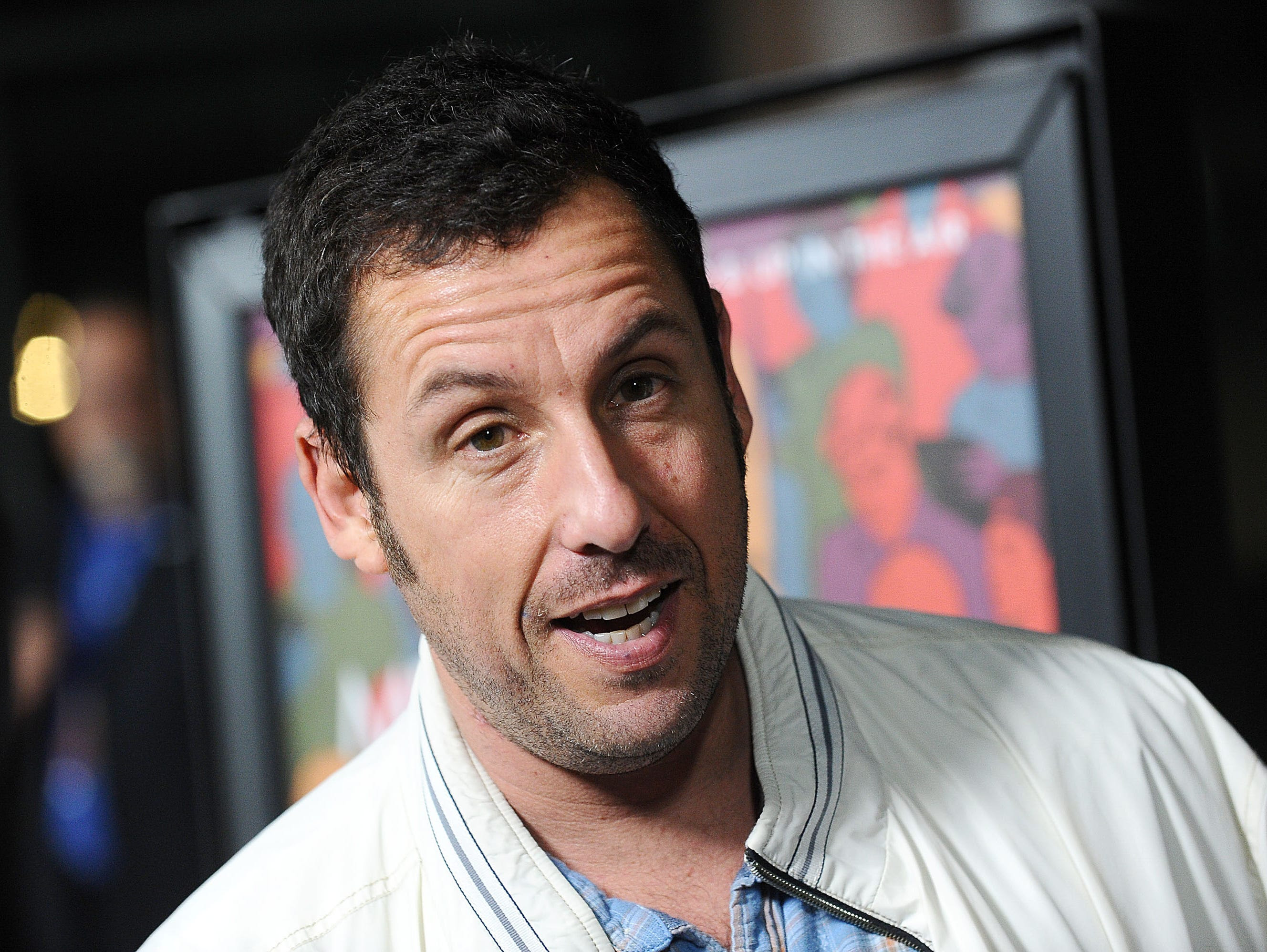 LOS ANGELES, CA - SEPTEMBER 30:  Actor Adam Sandler attends the premiere of 