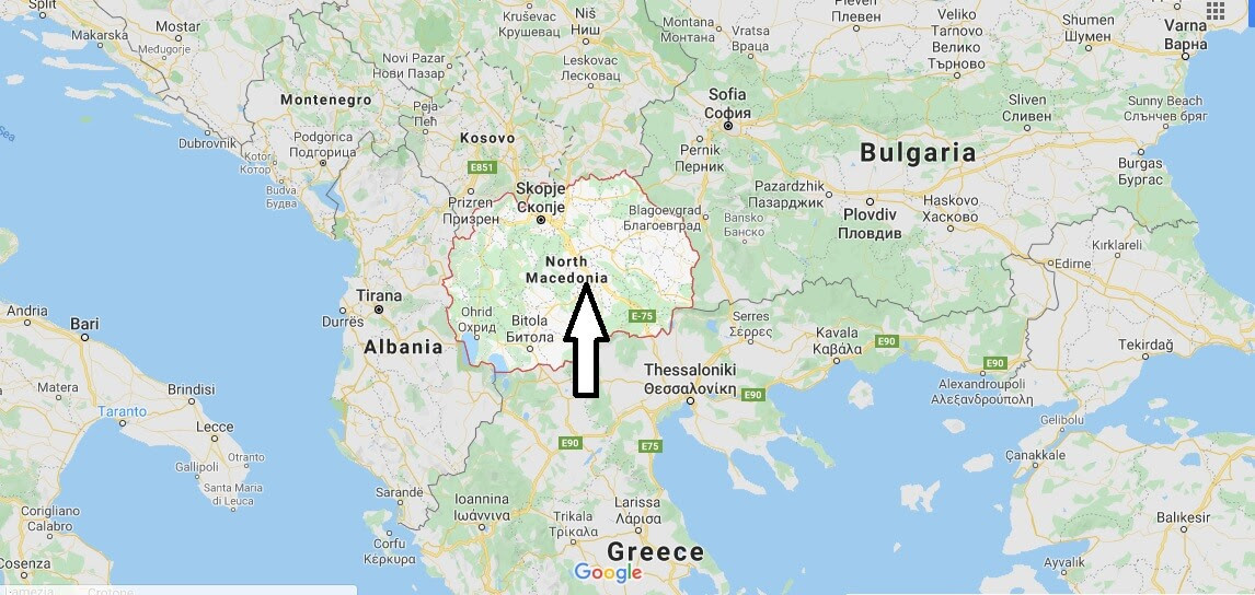 A map folio 1992 (292k) and pdf format (303k). Macedonia Map And Map Of Macedonia Macedonia On Map Where Is Map