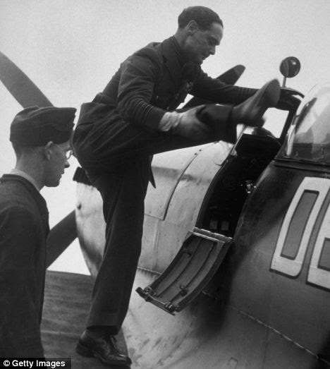 Fighter pilot Douglas Bader