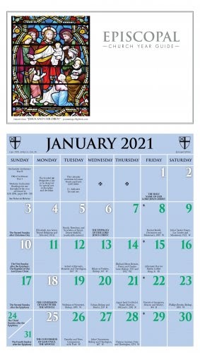 2021 Liturgical Calendar Episcopal | Calendar Page