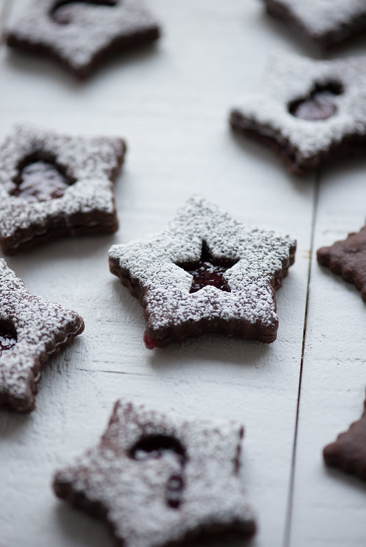 Wrap securely in plastic wrap and chill 4 to 5 hours. Chocolate Raspberry Linzer Cookies Pineapple And Coconut