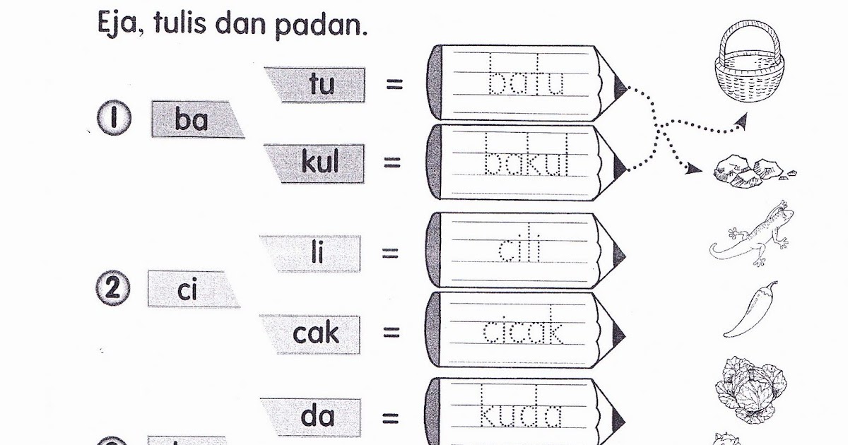 Soalan Ulangkaji Bahasa Melayu Tahun 1 - Selangor k