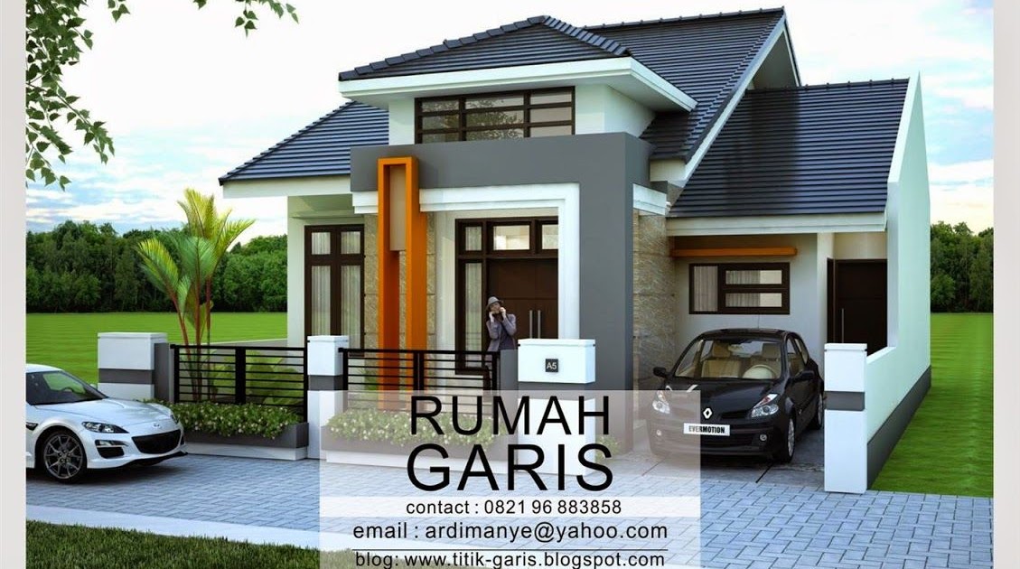  Denah  Lokasi Rumah  Minimalis 2  Kamar  Download Contoh 