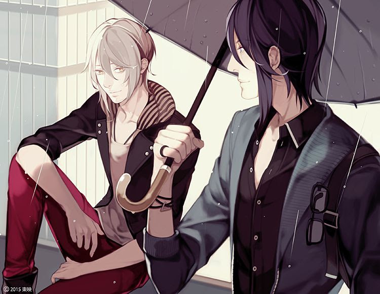 最高のイラスト画像 最高のかっこいい 雨 男の子 イラスト