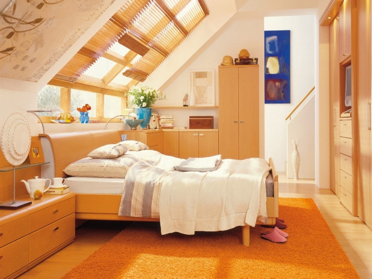 Keep it off the floor. 25 Amazing Attic Bedrooms That You Would Absolutely Enjoy Sleeping In