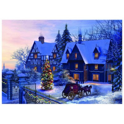 Einfache onlineübung zu den weihnachtswörtern detailansicht. Weihnachten Zu Hause Dominic Davidson 1000 Teile Querformat Puzzle Eurographics Puzzle Online Kaufen