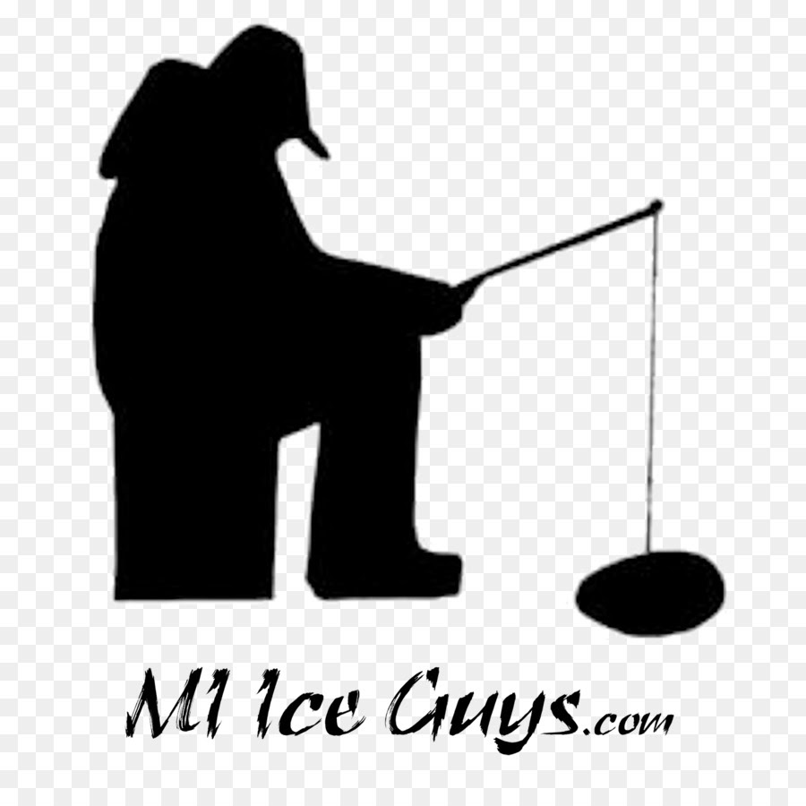 Download AMAZING FISHING: Ice Fishing Clipart Black And White