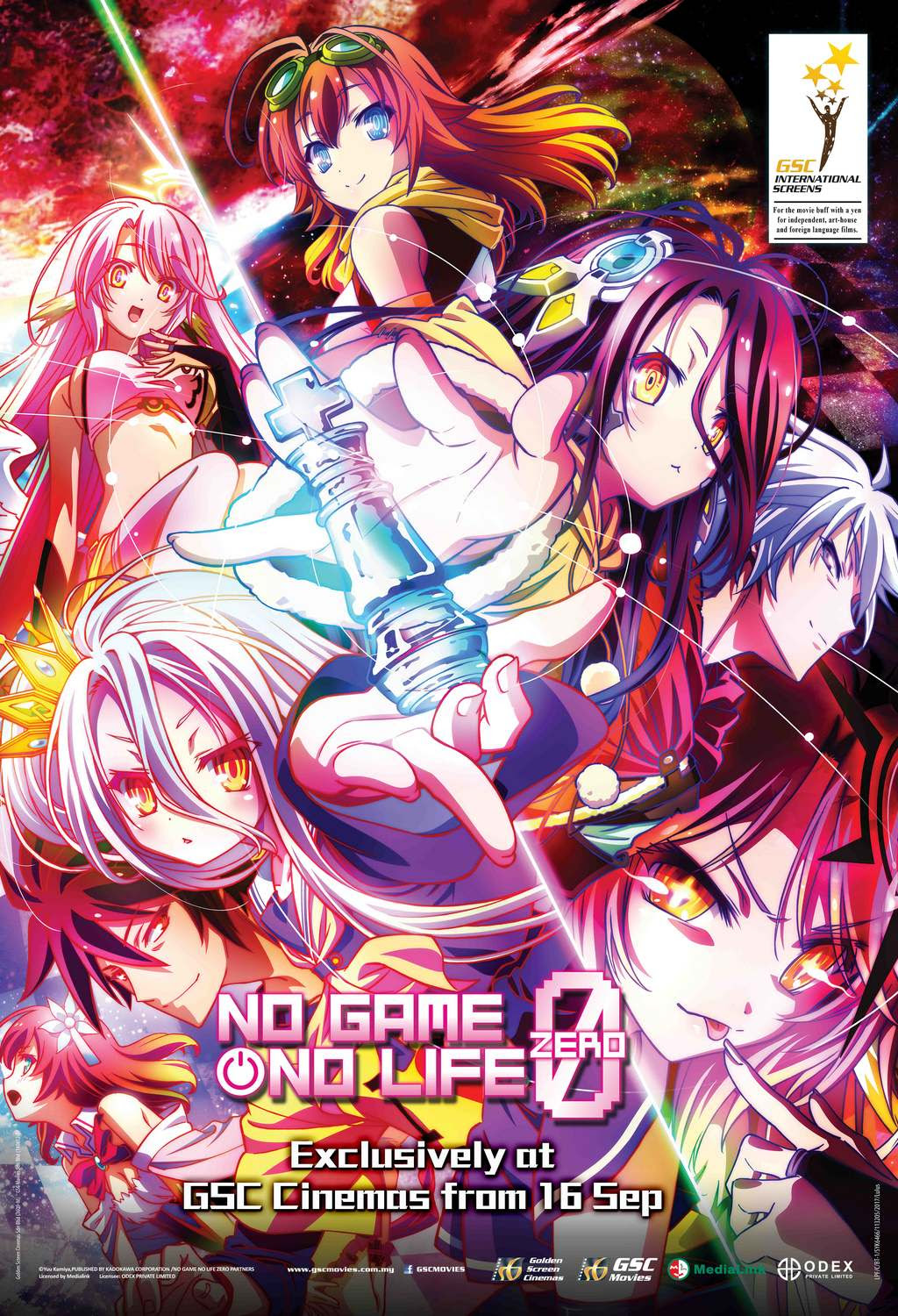 All posts must be related to no game no life. No Game No Life Zero Gsc Movies