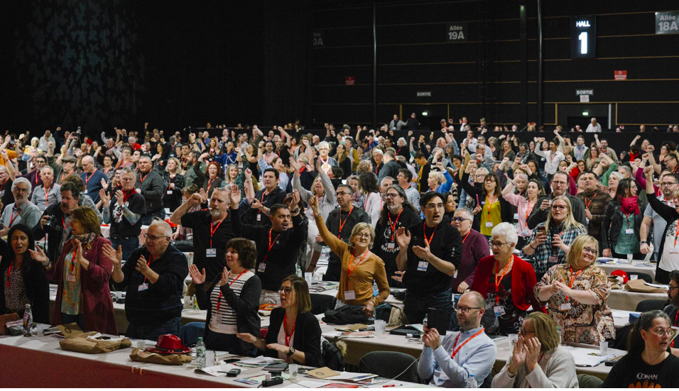 Appel du 53e congrès : uni.e.s et rassemblé.e.s dans la lutte