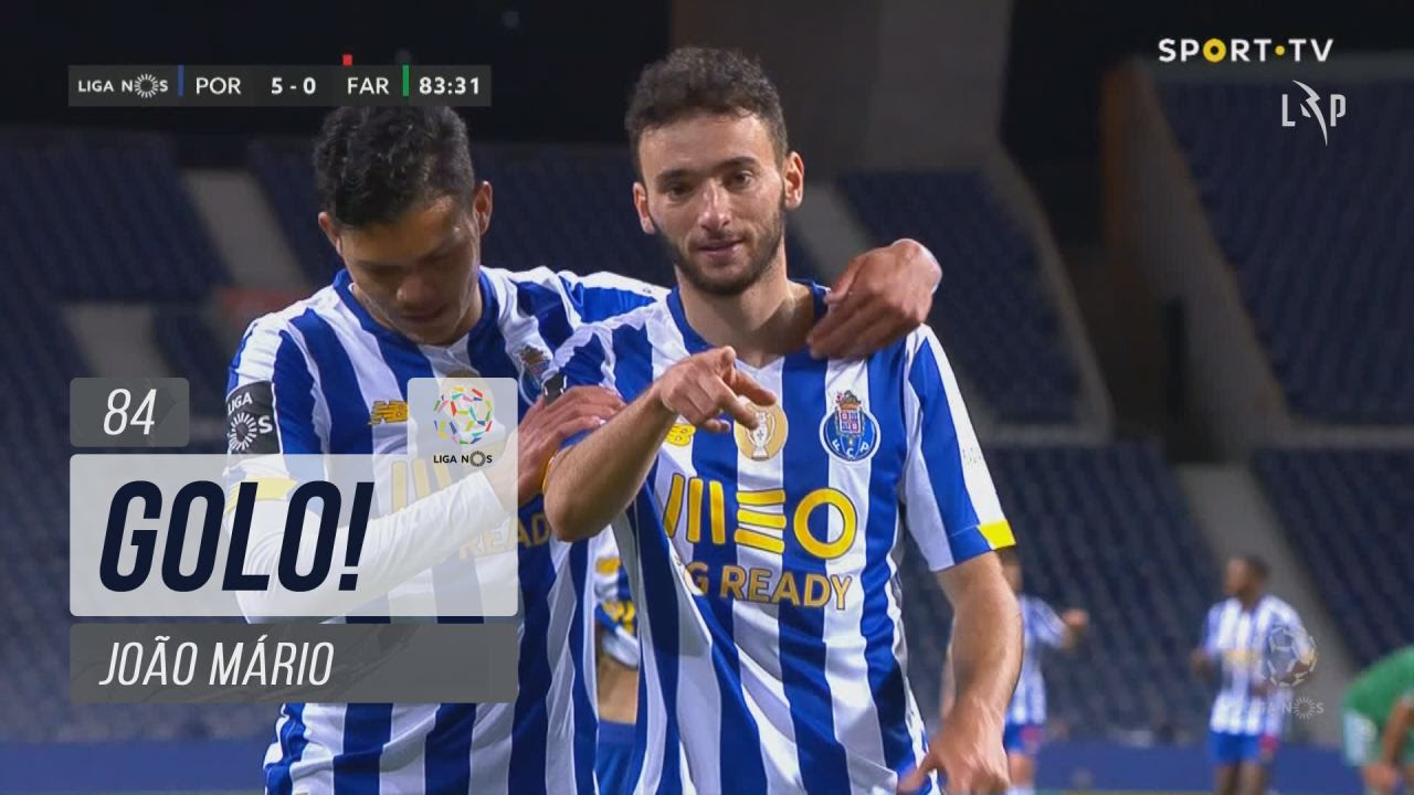 L'anno seguente, dopo aver giocato per un periodo nella formazione riserve, si trasferisce in prestito al vitória setúbal. Fc Porto X Sc Farense Fc Porto Golo Joao Mario 84m 5 0 Vsports