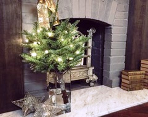 Foto contoh desain dan dekorasi pohon natal 10 SI MOMOT