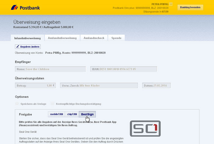 Sie können es kostenlos herunterladen: Bestsign Postbank Authentifiziert Online Uberweisungen Per Touch Id Ifun De